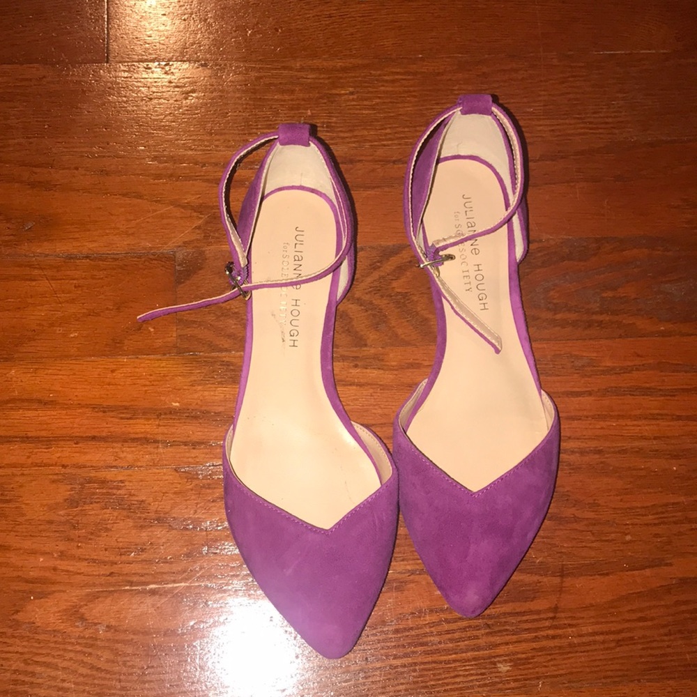 Julianne hough sole society ballet flats